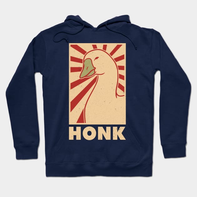 Honk Goose Hoodie by A Comic Wizard